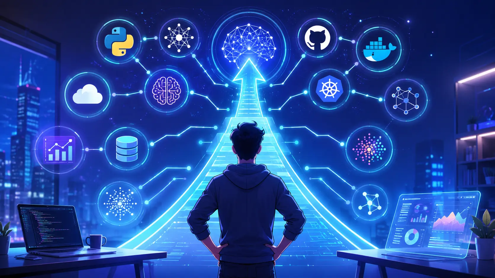 Machine Learning Skills Infographic 2026